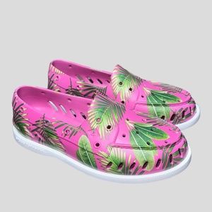 *NEW* Sperry Authentic Original Float Palm Tree Pink Boat Deck Shoes Men's Sze 8